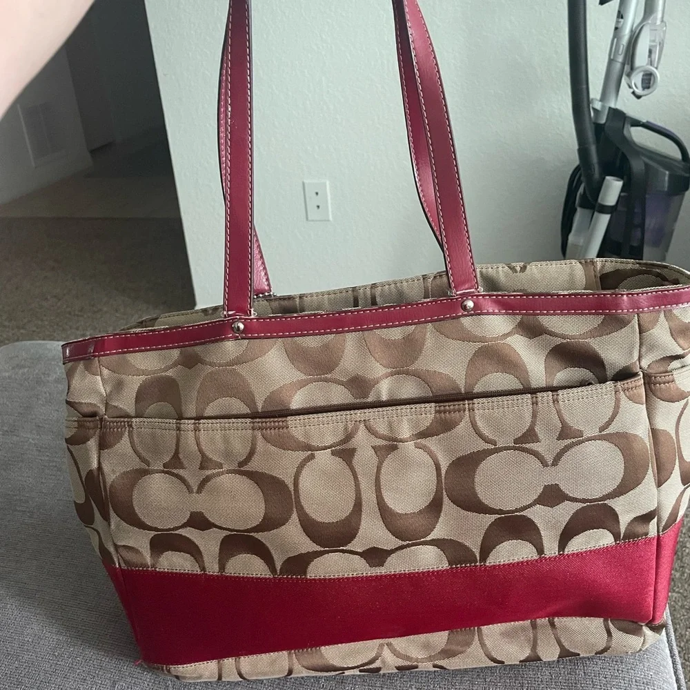 Coach Diaper Bag - Picture 3 of 4